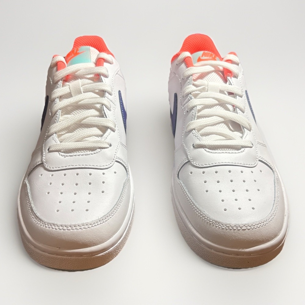 Nike Court Borough 2 Low White Dark Purple Dust - BQ5448-112 Size 7 Youth